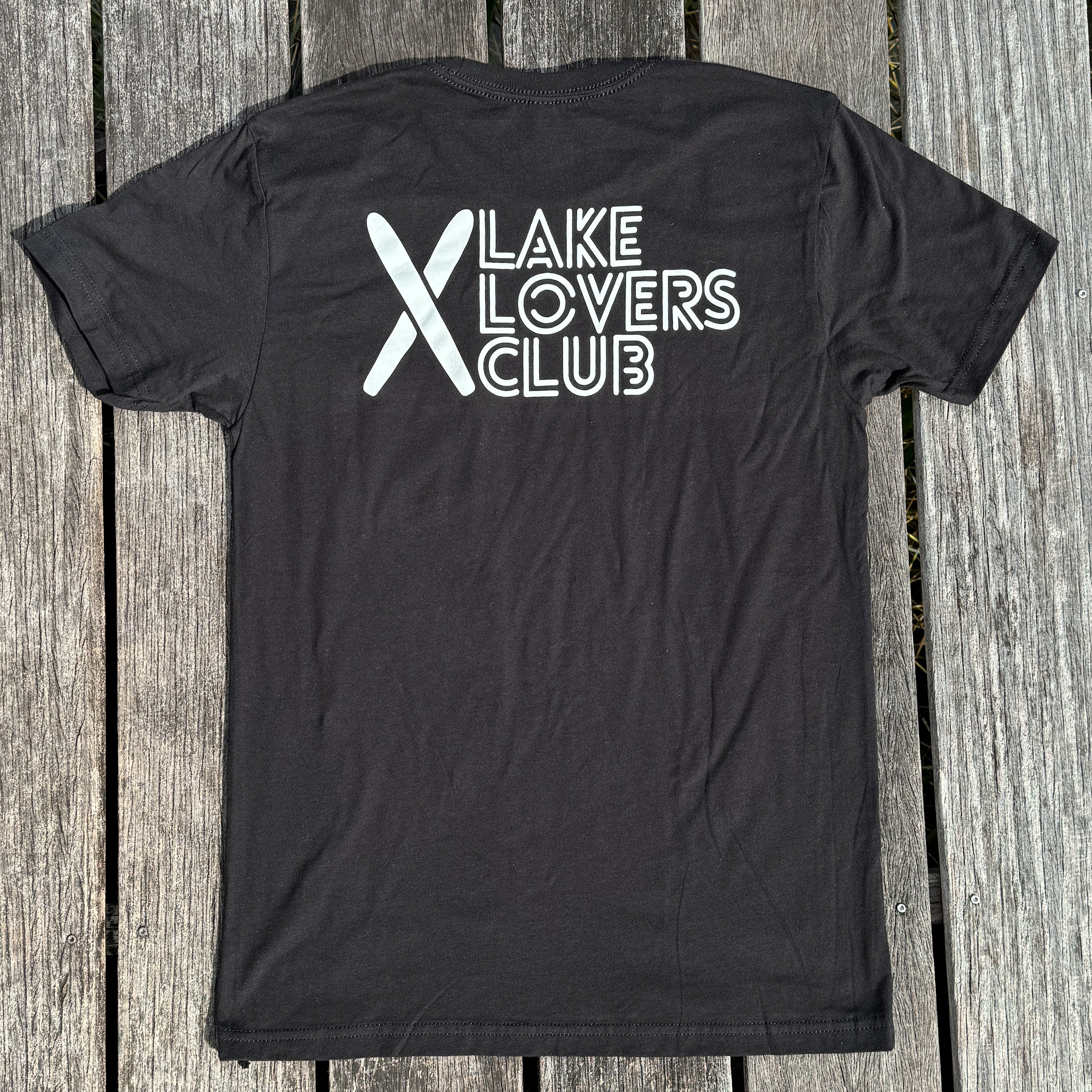 waterski pocket tee black