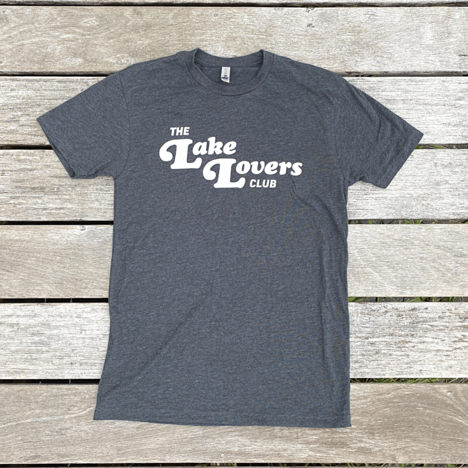 retro tee grey