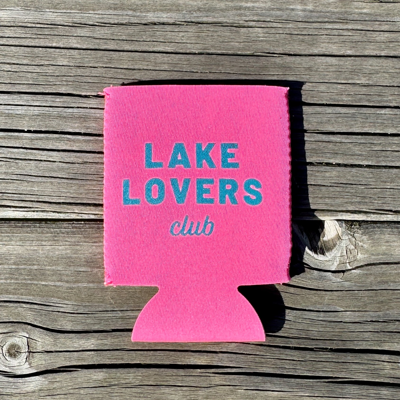 koozie - hot pink