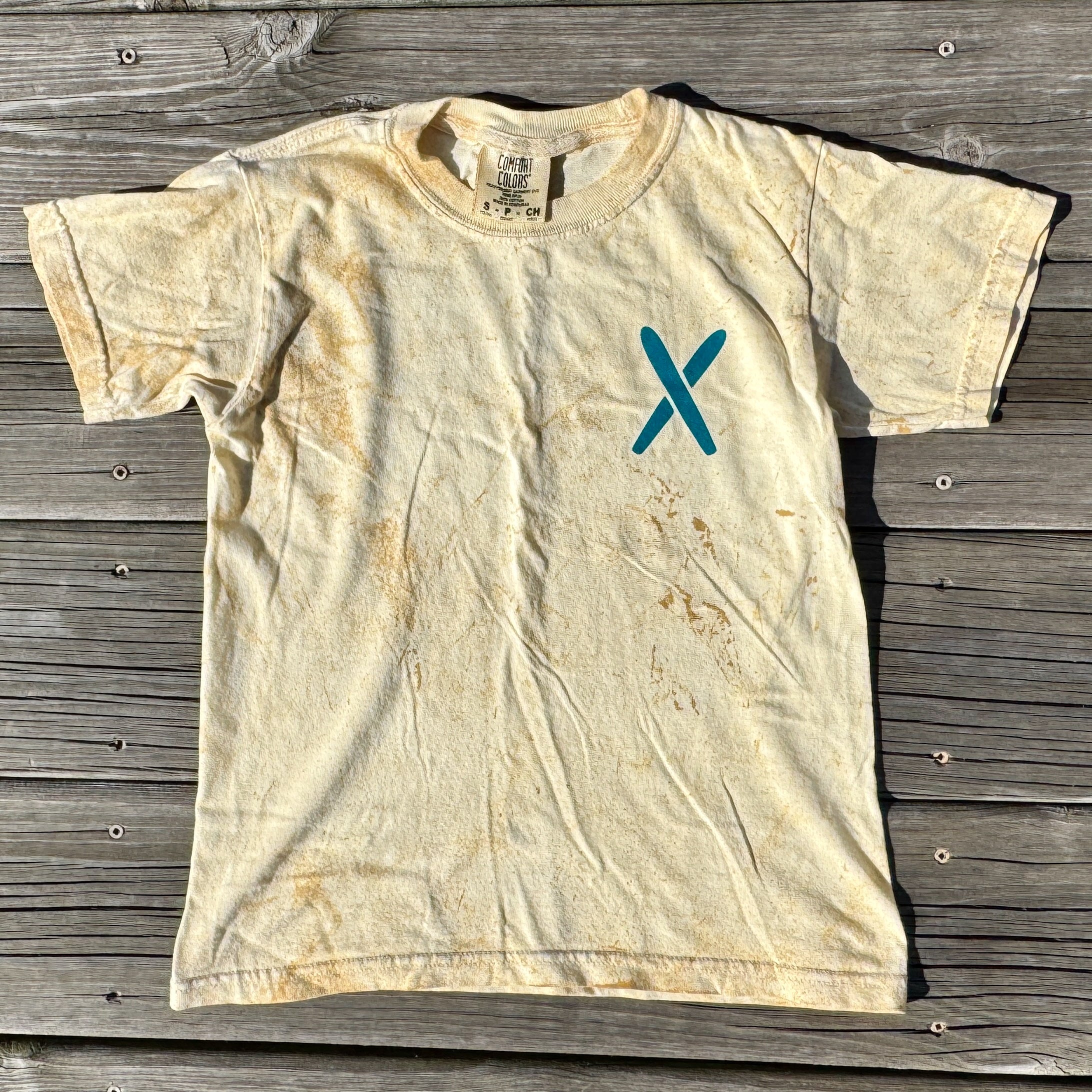 waterski tee yellow kids