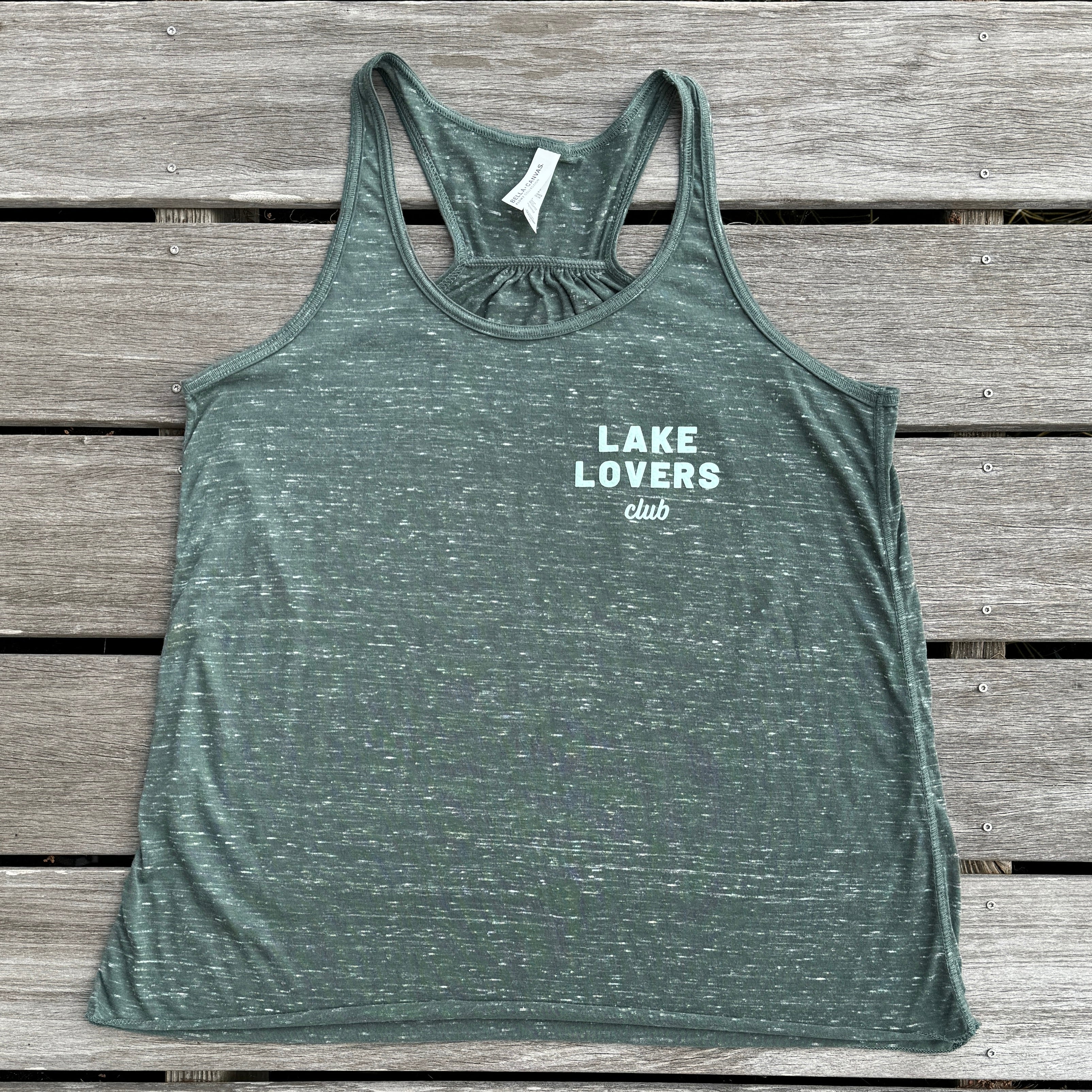 green heather tank