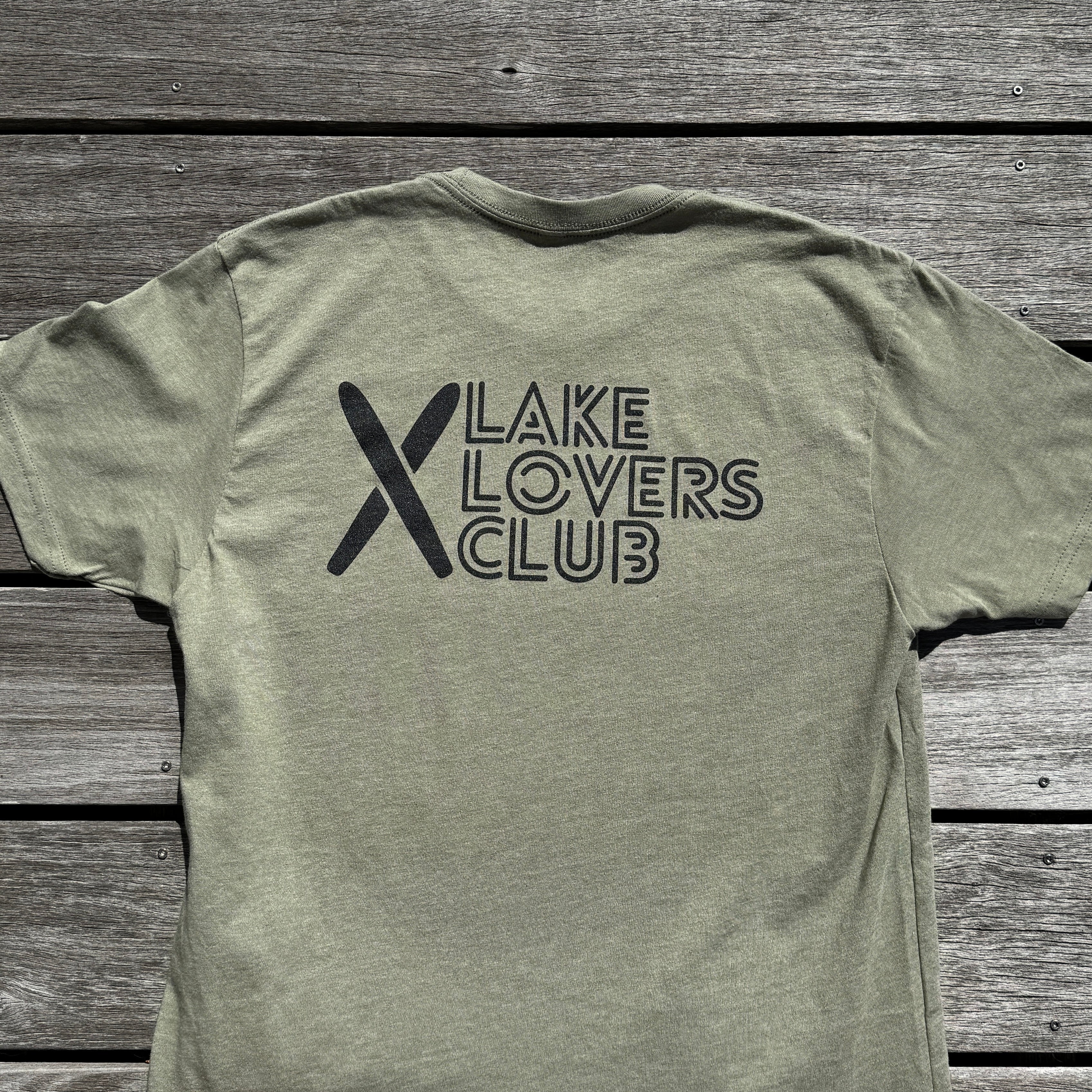 waterski tee olive
