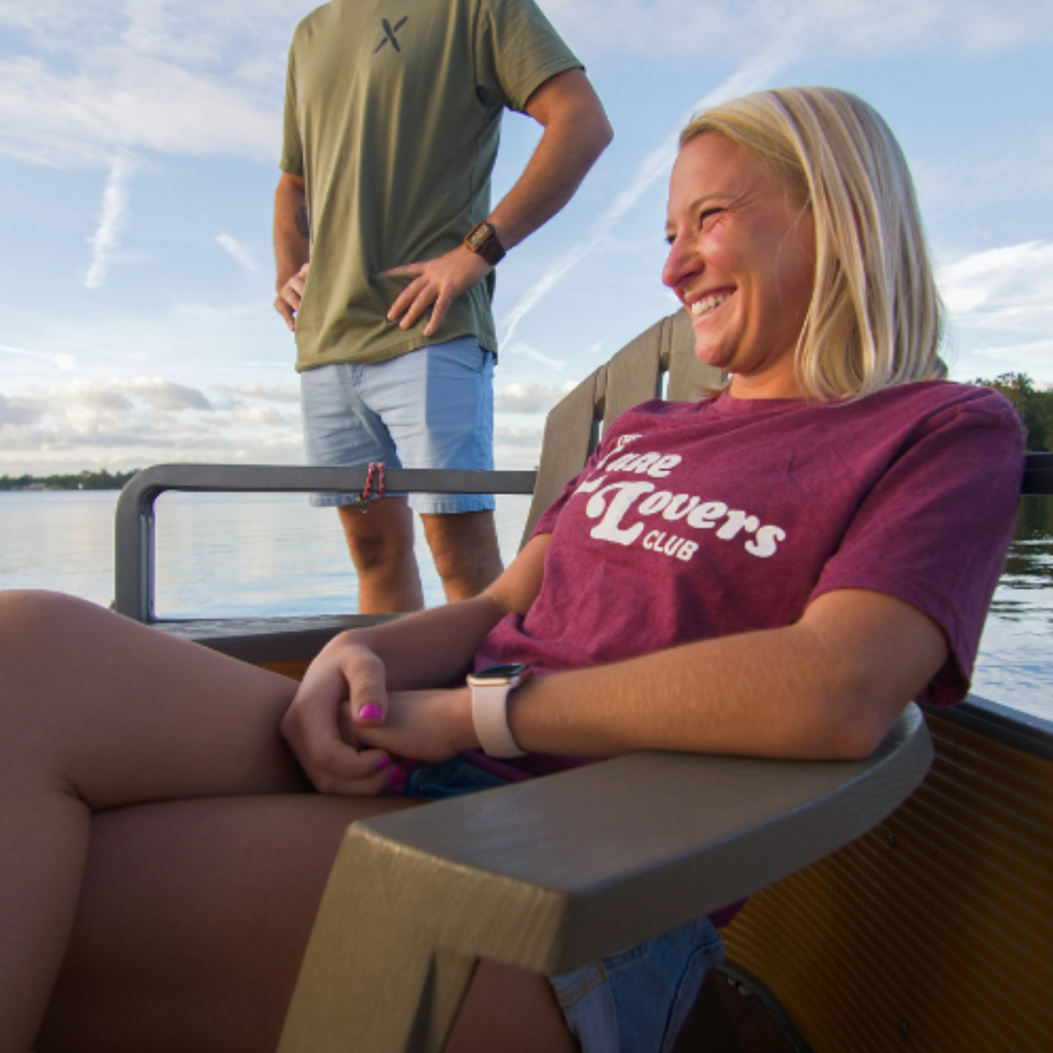 retro tee maroon