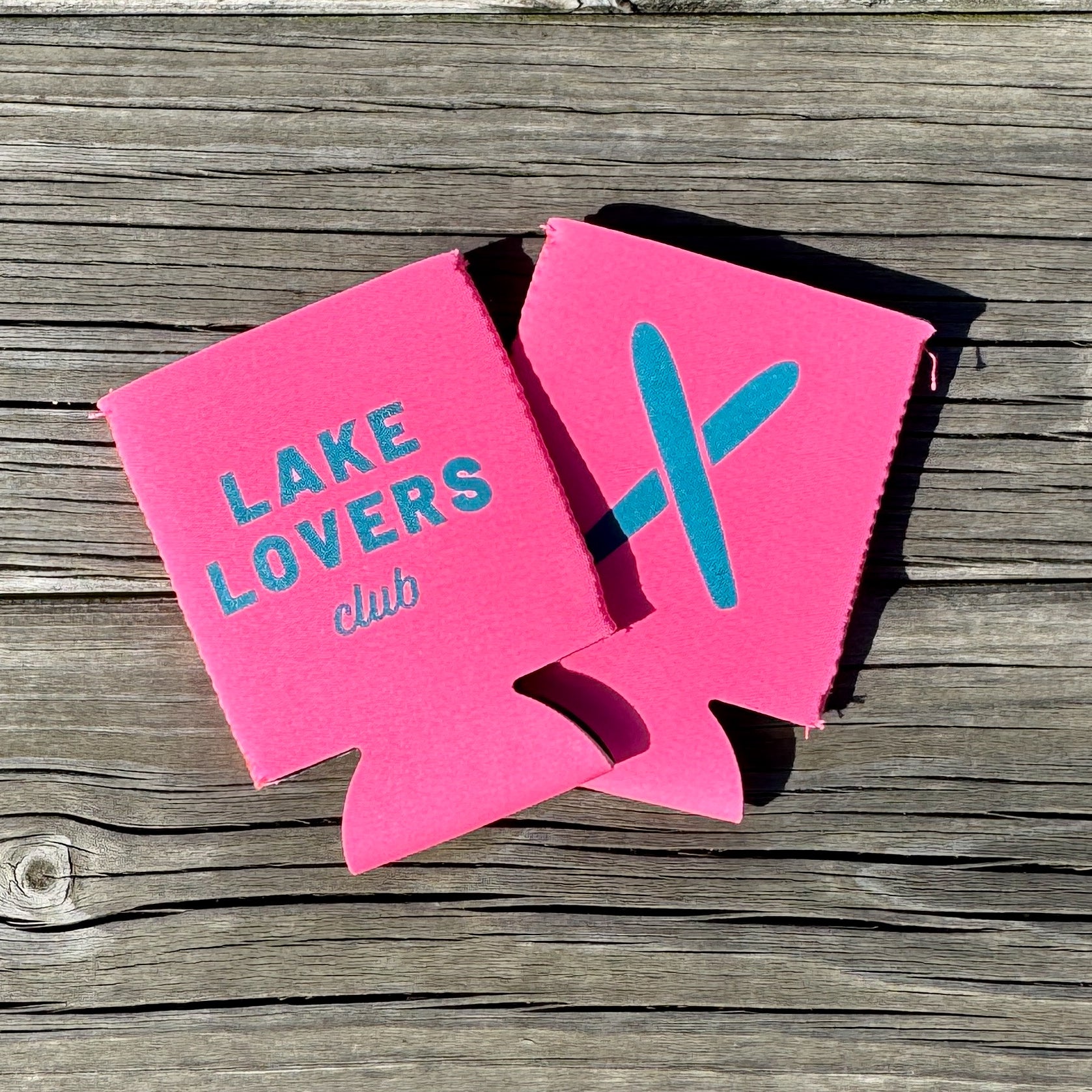 koozie - hot pink