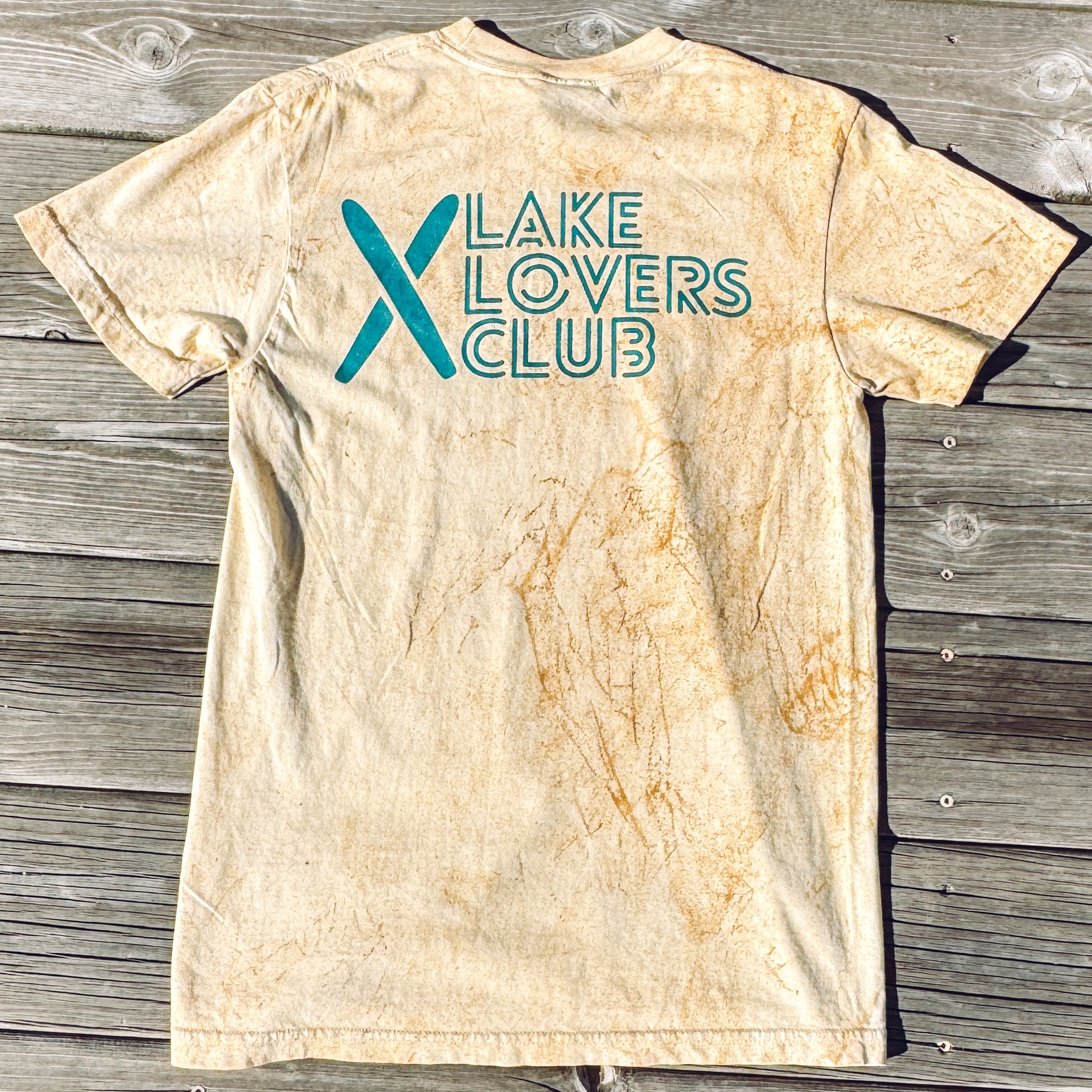 waterski tee yellow