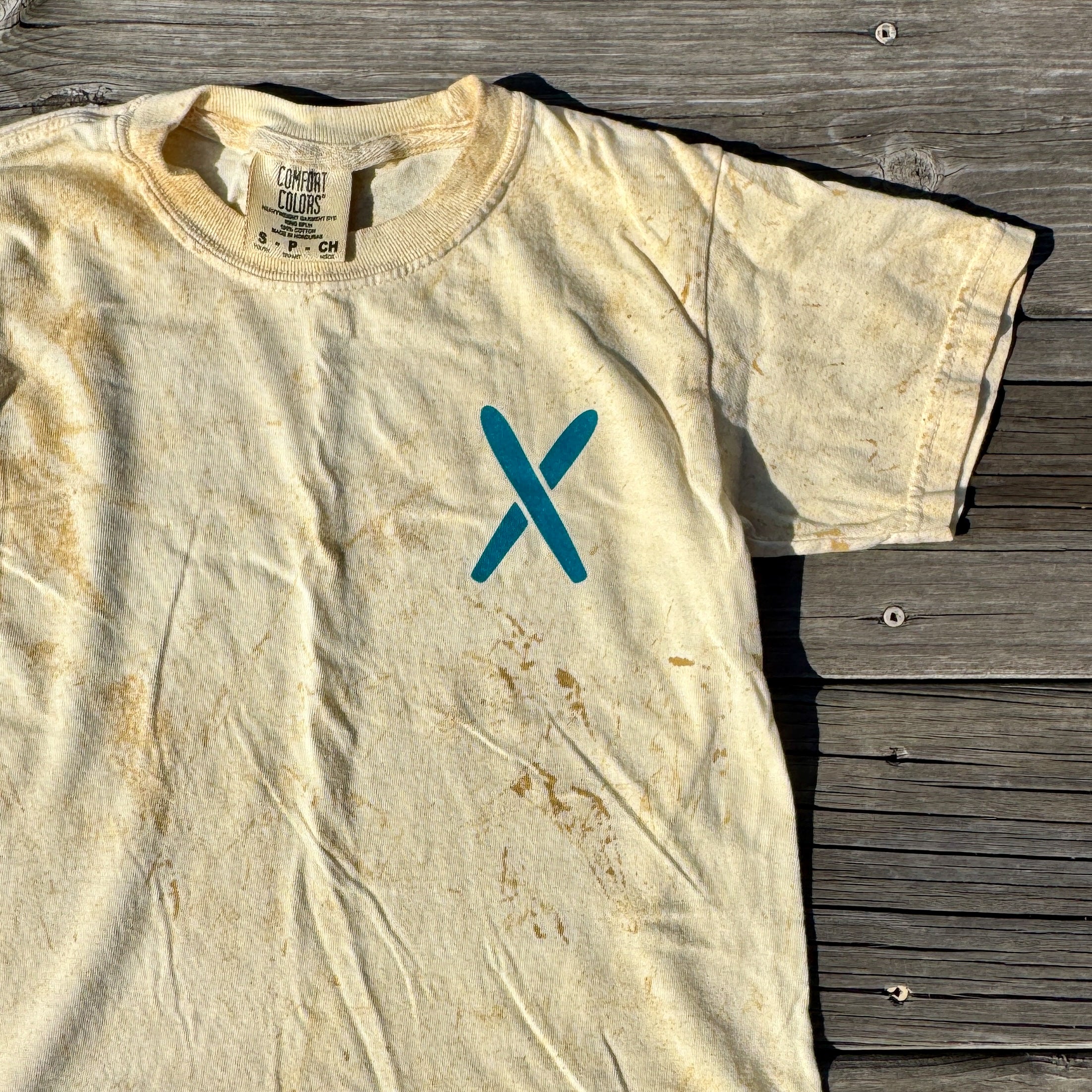 waterski tee yellow kids