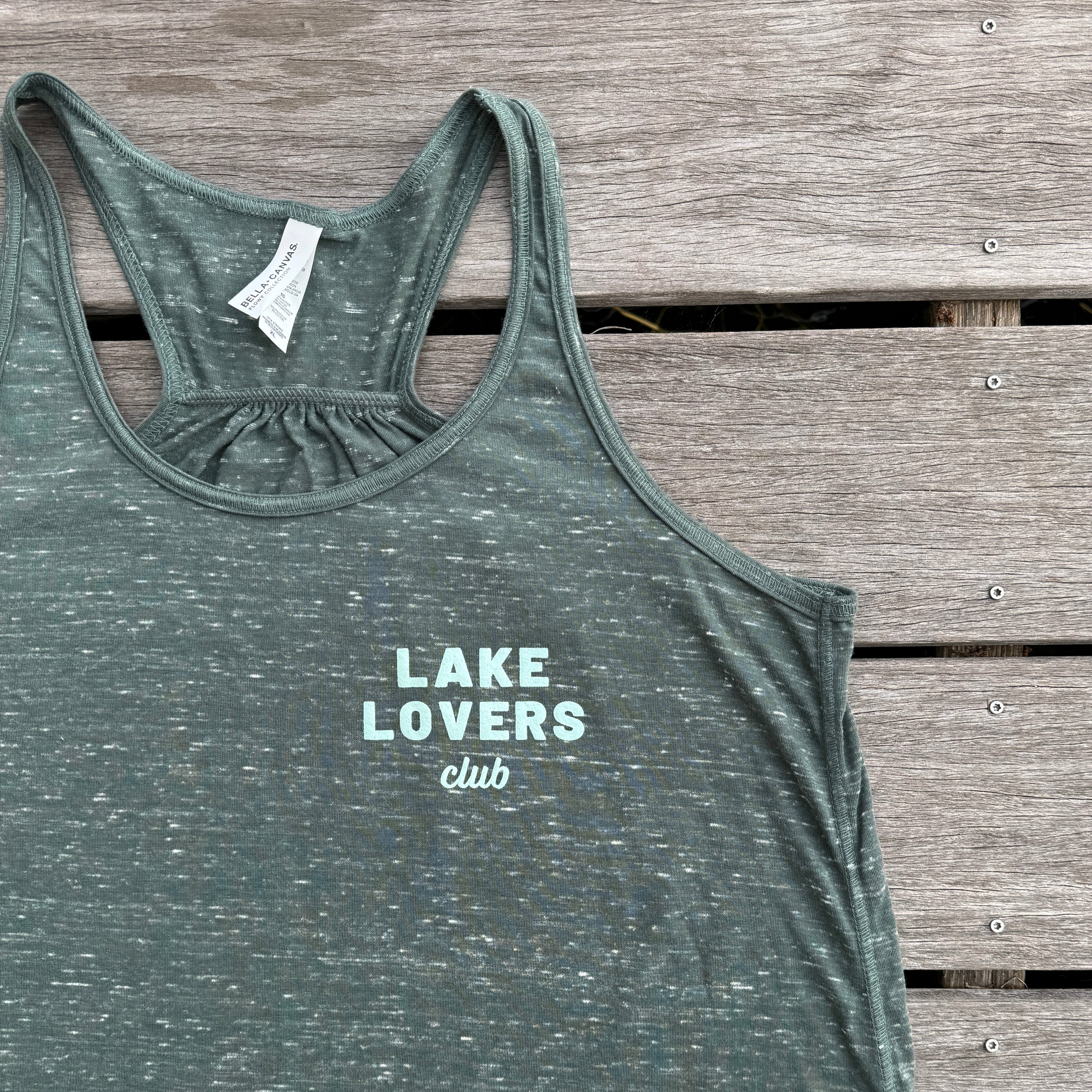 green heather tank